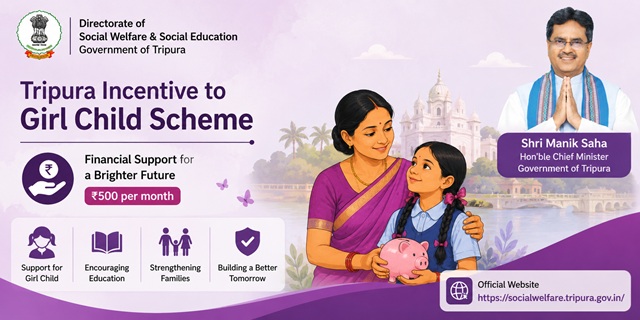 Tripura Incentive to Girl Child Scheme Image