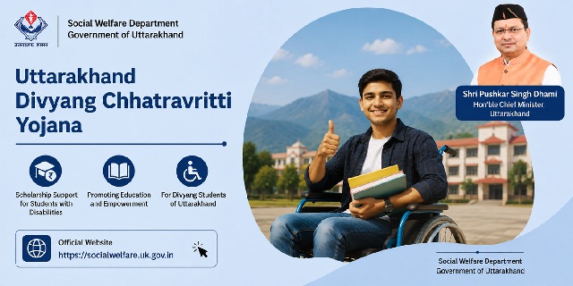 Uttarakhand Divyang Chhatravritti Yojana Image