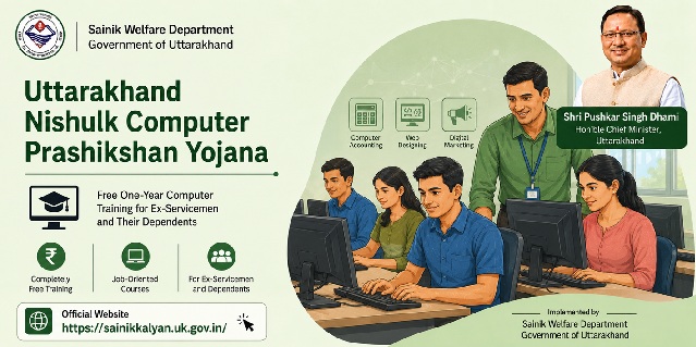 Uttarakhand Nishulk Computer Prashikshan Yojana Image