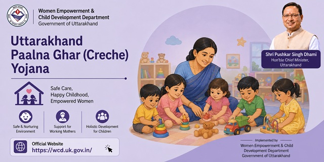 Uttarakhand Paalna Ghar (Creche) Yojana Image