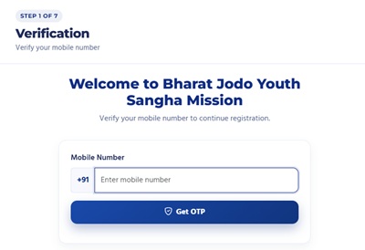 Bharat Jodo Yuva Sangha Registration