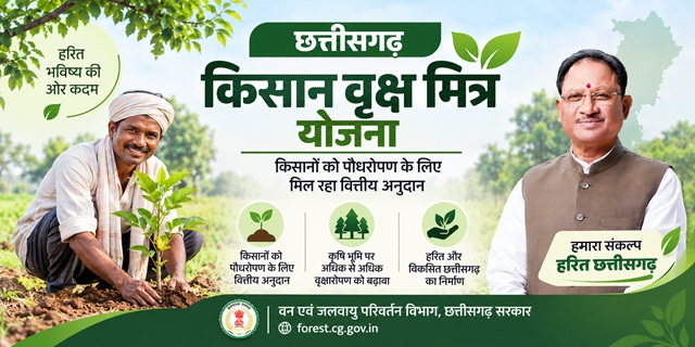 छत्तीसगढ़ किसान वृक्ष मित्र योजना इमेज
