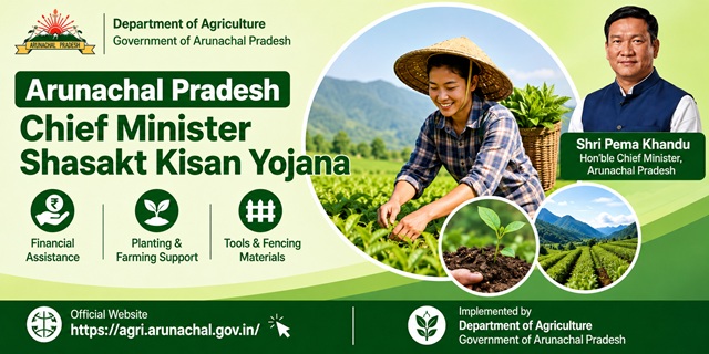 Arunachal Pradesh Chief Minister Shasakt Kisan Yojana Image