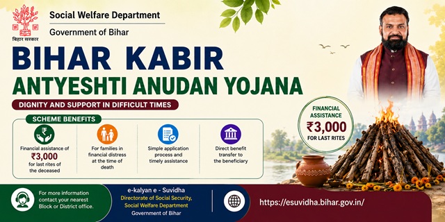 Bihar Kabir Antyeshti Anudan Yojana Image