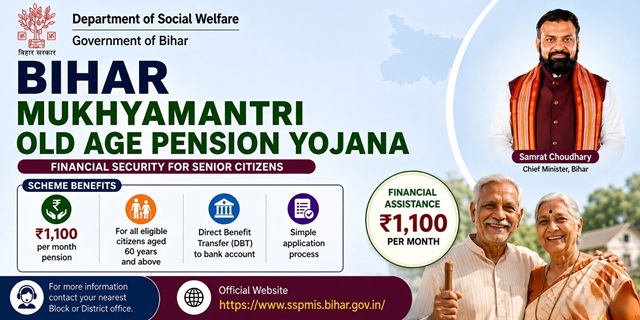 Bihar Mukhyamantri Old Age Pension Yojana Image