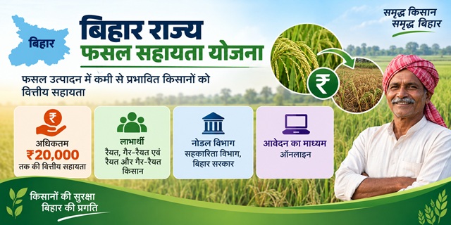 Bihar Rajya Fasal Sahayata Yojana Image