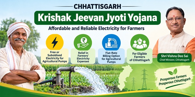 Chhattisgarh Krishak Jeevan Jyoti Scheme Image