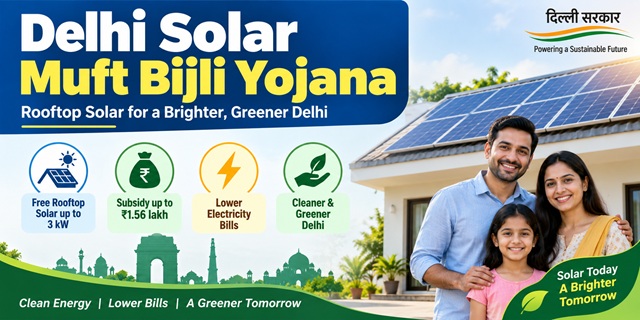Delhi Solar Muft Bijli Yojana Image