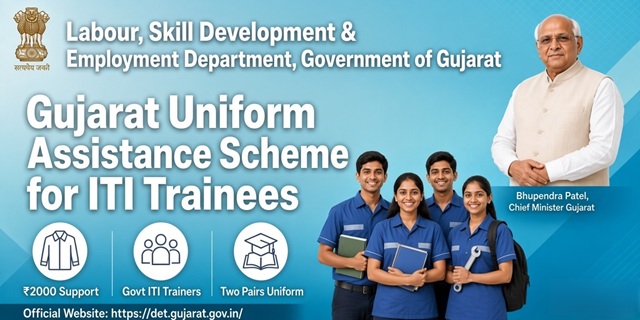Gujarat Uniform Assistance Scheme for ITI Trainees image
