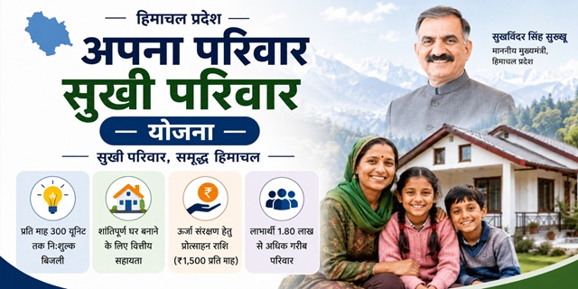 HP Mukhyamantri Apna Parivar Sukhi Parivar Yojana Image