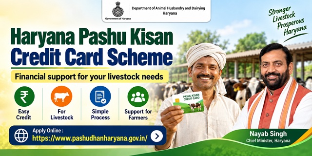 Haryana Pashu Kisan Credit Card (KCC) Scheme Image