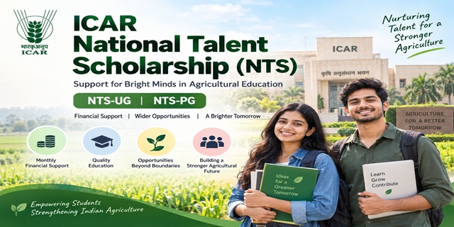 ICAR National Talent Scholarship (NTS)