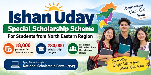 Ishan Uday Special Scholarship Scheme Image