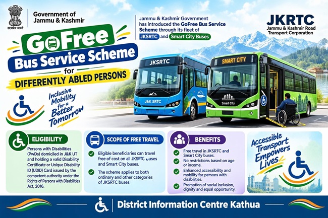 GoFree Bus Service Scheme J&K
