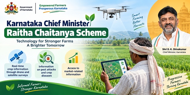 Karnataka Chief Minister Raitha Chaitanya Scheme Image