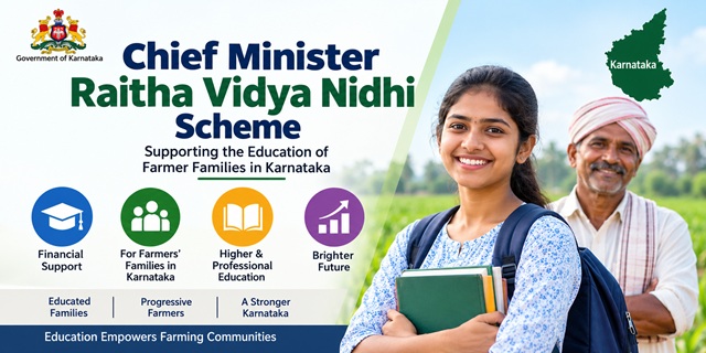 Karnataka Chief Minister Raitha Vidya Nidhi Scheme (KRVN) 
