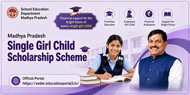 MP Single Girl Child Scholarship Scheme Image