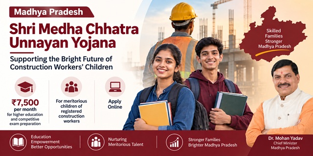 Madhya Pradesh Shri Medha Chhatra Unnayan Yojana Image