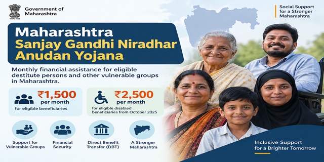 Maharashtra Sanjay Gandhi Niradhar Anudan Yojana