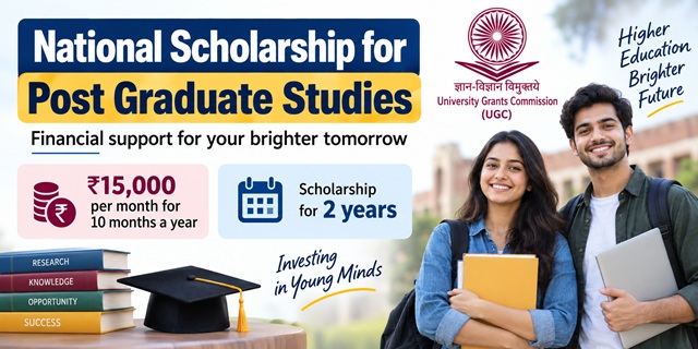 National Scholarship for Post Graduate Studies Image