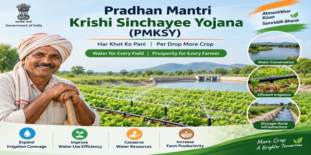 Pradhan Mantri Krishi Sinchayee Yojana (PMKSY)