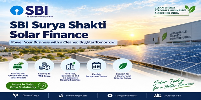 SBI Surya Shakti Solar Finance