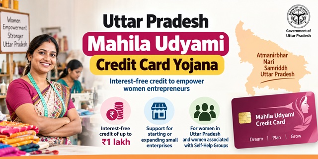 Uttar Pradesh Mahila Udyami Credit Card Yojana Image