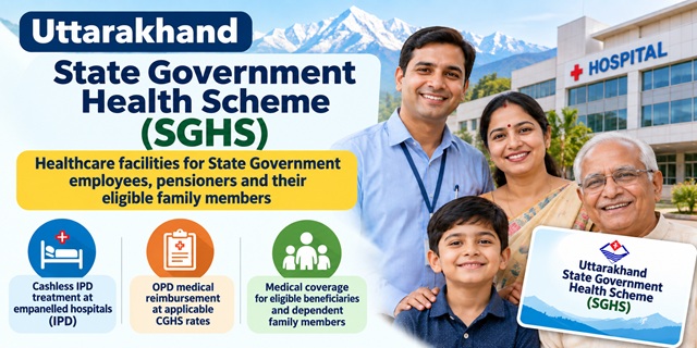Uttarakhand State Government Health Scheme Image
