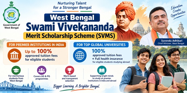 West Bengal Swami Vivekananda Merit Scholarship Scheme image