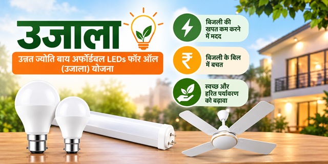 उन्नत ज्योति बाय अफोर्डेबल एलईडी फॉर ऑल (उजाला) योजना