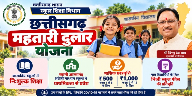 छत्तीसगढ़ महतारी दुलार योजना इमेज