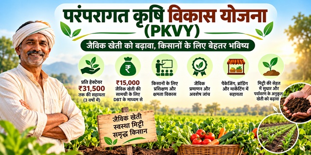 परंपरागत कृषि विकास योजना