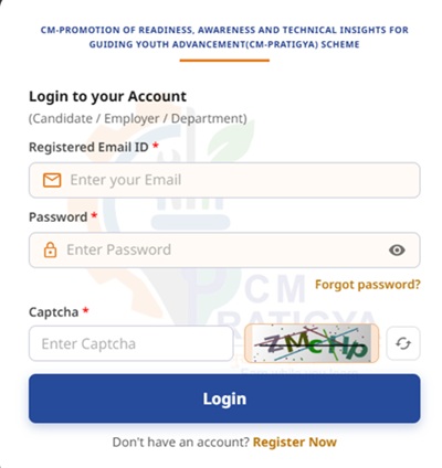CM Pratigya Yojana Login