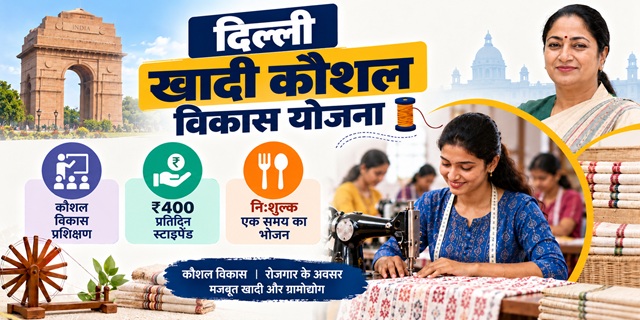 Delhi Khadi Kaushal Vikas Scheme Image