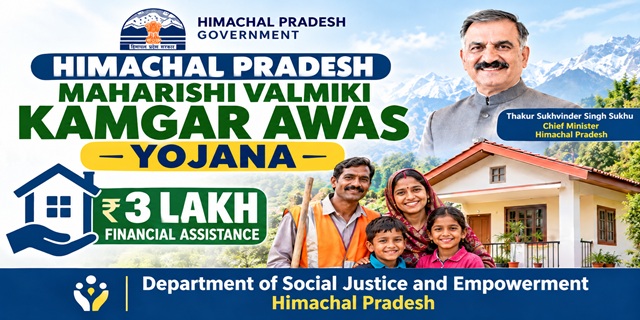 Himachal Pradesh Maharishi Valmiki Kamgar Awas Yojana Image