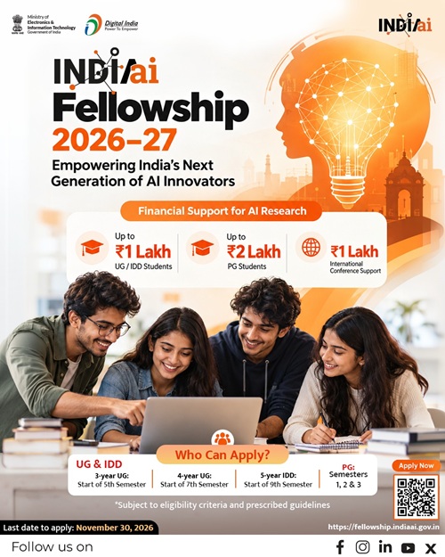 IndiaAI Fellowship Scheme Info