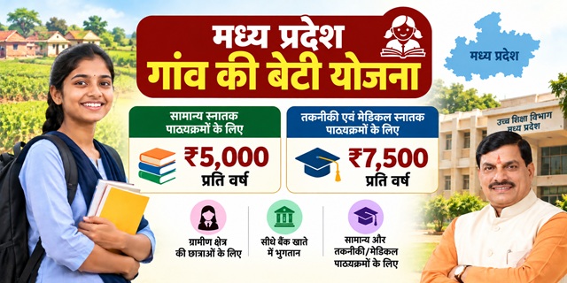 MP Gaon Ki Beti Scheme Image