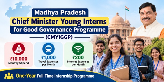 Madhya Pradesh Chief Minister Young Interns for Good Governance Programme Image