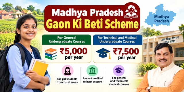 Madhya Pradesh Gaon Ki Beti Scheme Image