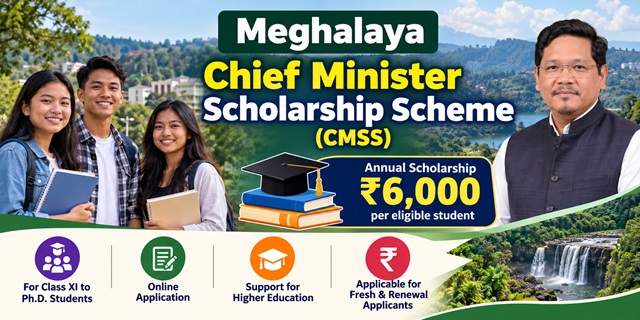 Meghalaya Chief Minister Scholarship Scheme Image