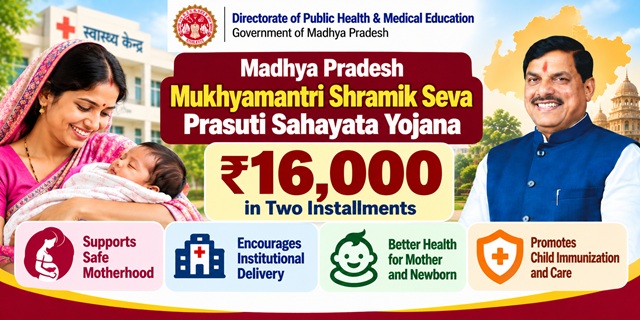 Mukhyamantri Shramik Seva Prasuti Sahayata Yojana MP Image