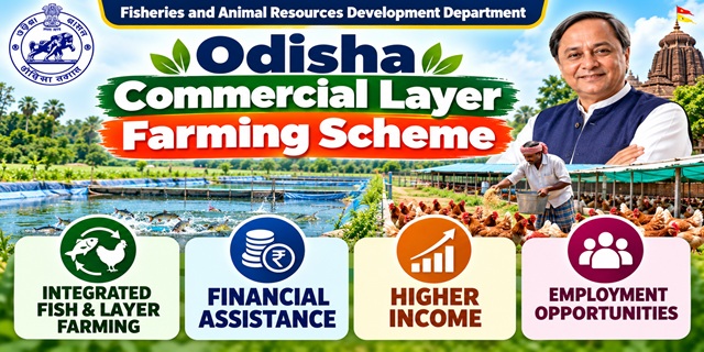 Odisha Commercial Layer Farming Scheme Image