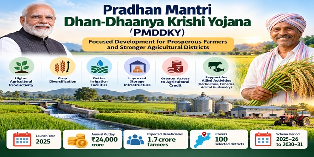 Pradhan Mantri Dhan-Dhaanya Krishi Yojana 