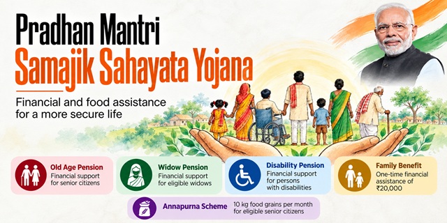 Pradhan Mantri Samajik Sahayata Yojna Image