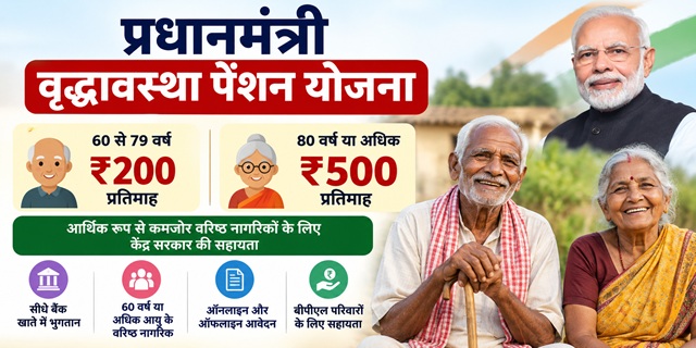 Pradhan Mantri Vridhavastha Pension Yojna Image