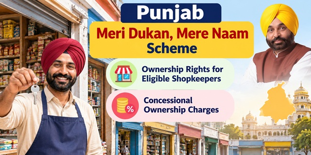Punjab Meri Dukan, Mere Naam Scheme Image