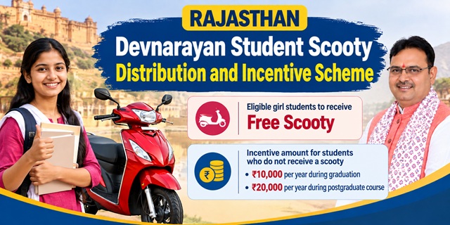 Rajasthan Devnarayan Free Scooty Scheme Image