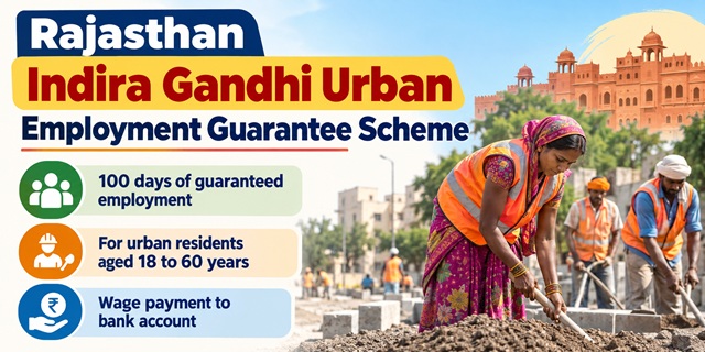 Rajasthan Indira Gandhi Urban Employment Guarantee Scheme Image