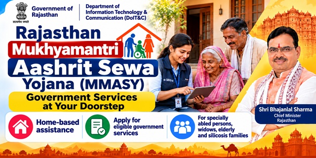 Rajasthan Mukhyamantri Aashrit Sewa Scheme Image