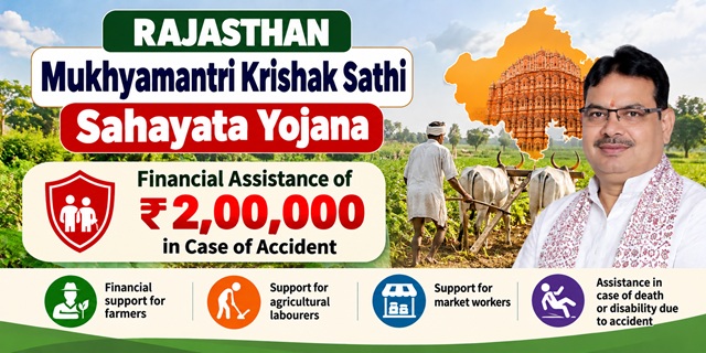 Rajasthan Mukhyamantri Krishak Sathi Sahayata Yojana Image
